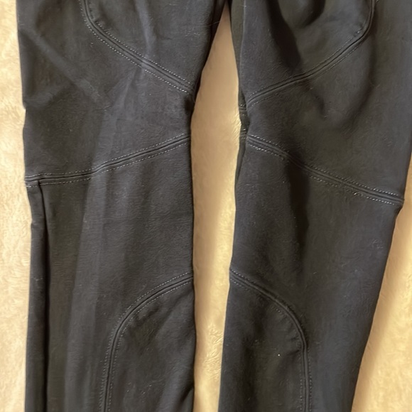 David Lerner athletic wear gray leggings with ankle zippers size xs - Picture 6 of 7
